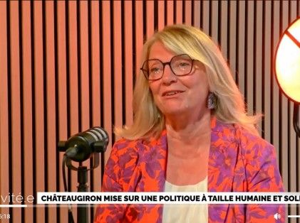 Dans son "C l'invité" Stéphane Besnier reçoit Anne-Marie Echelard, Maire de Châteaugiron
