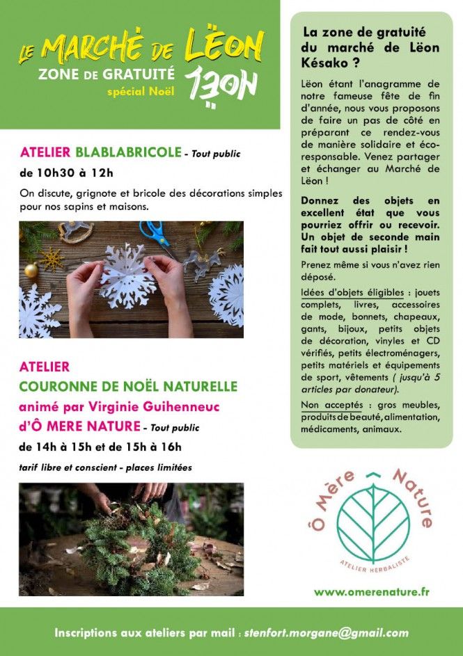 Flyer A5 Marché Léon déc2023 web Verso