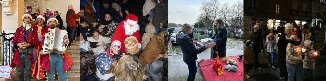 Bandeau marché de noel