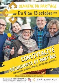 Affiche semaine du paratge