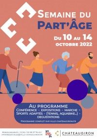 Affiche semaine du partage - infographie